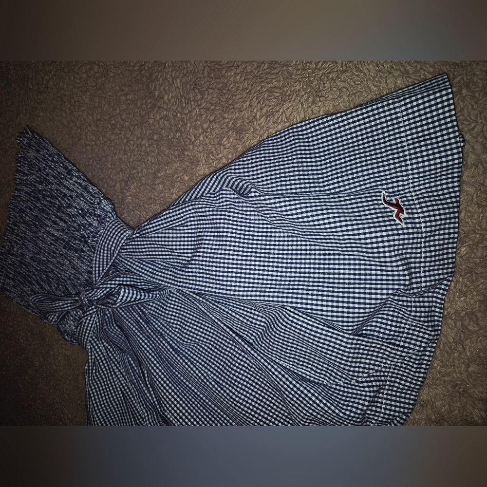 Hollister Gingham Tube Dress S - Picture 5 of 9